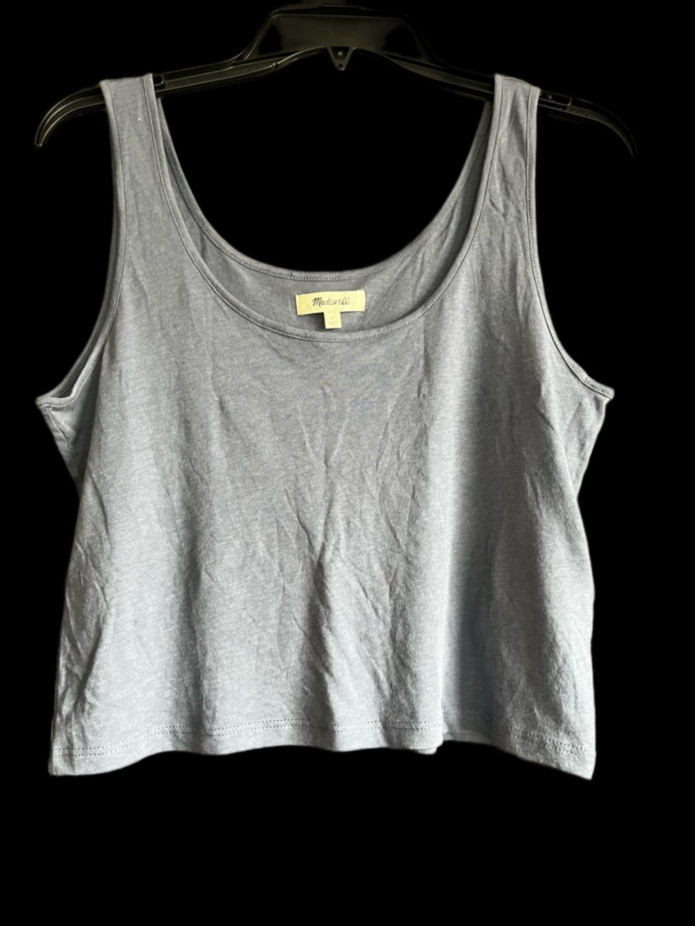 Madewell Super Fine Cotton Modal Jersey Tank Too Medium